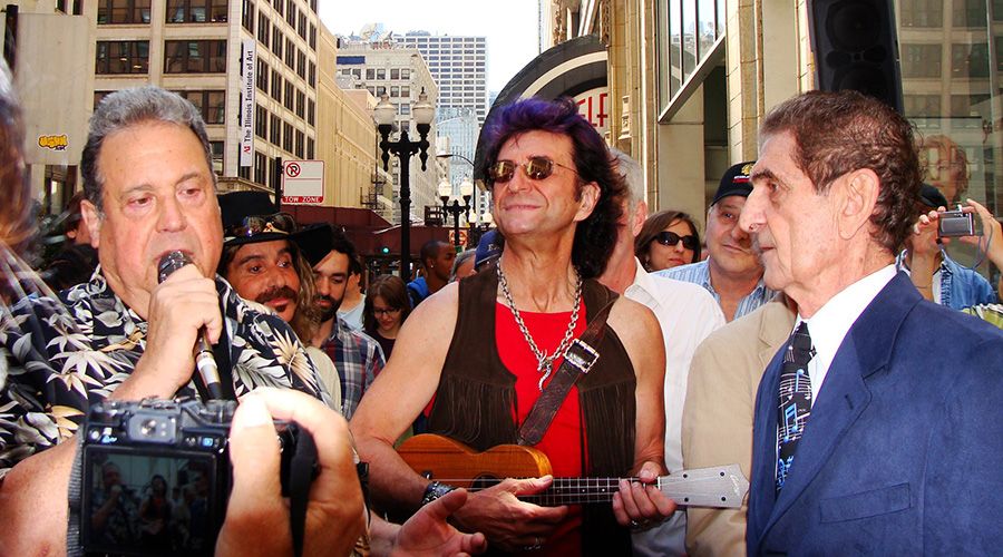 Ronnie Rice, Jim Peterik and Dick Biondi